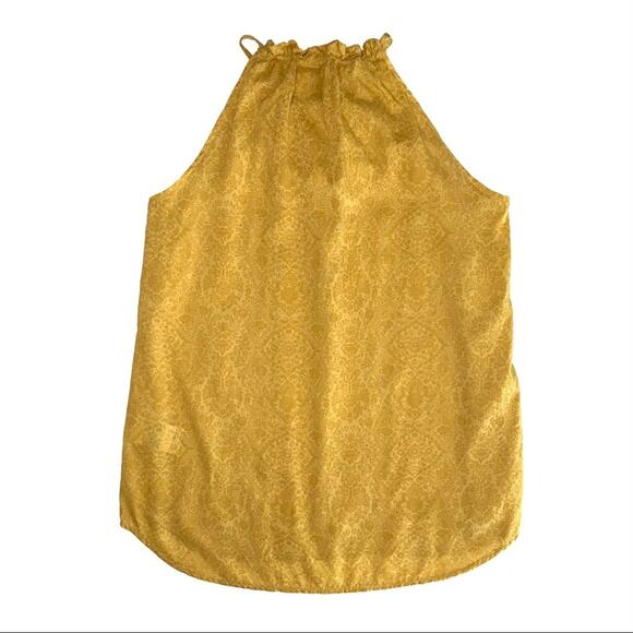 NEW Levi’s Printed Yellow Halter Tank Top Size XS - Picture 7 of 9